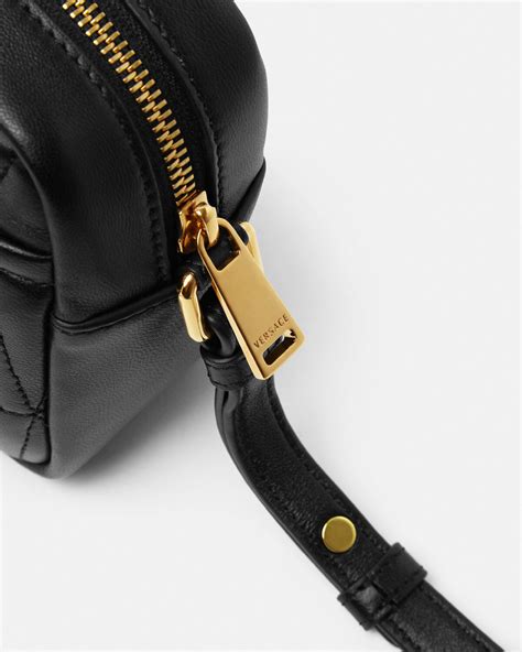 versace virtus crossbody bag|Versace virtus belt bag.